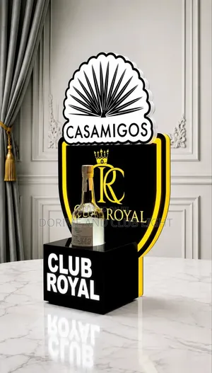 Customized CASAMIGOS Bottle Presenter