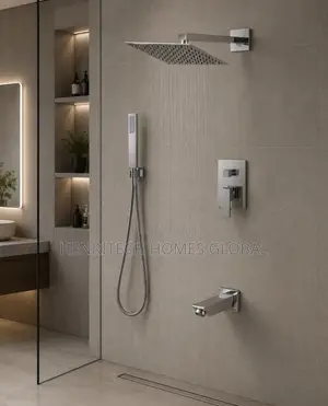 5-Way Chrome Conduit Shower – Premium Anti-Rust Material