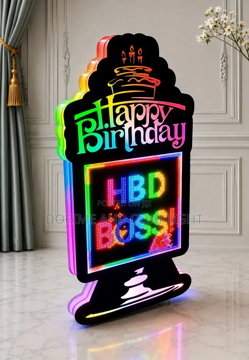 Custonized Digital HAPPY BIRTHDAY Display Board