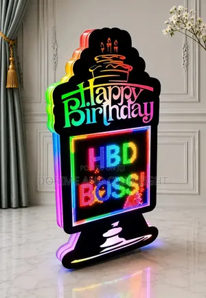 Custonized Digital HAPPY BIRTHDAY Display Board