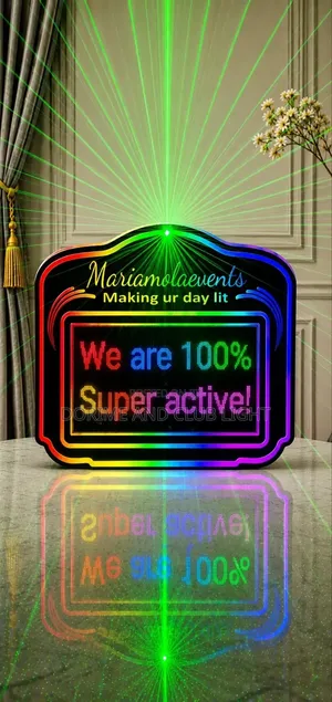 Customized Digital Display Board/ Dorime Board With Laser Llight
