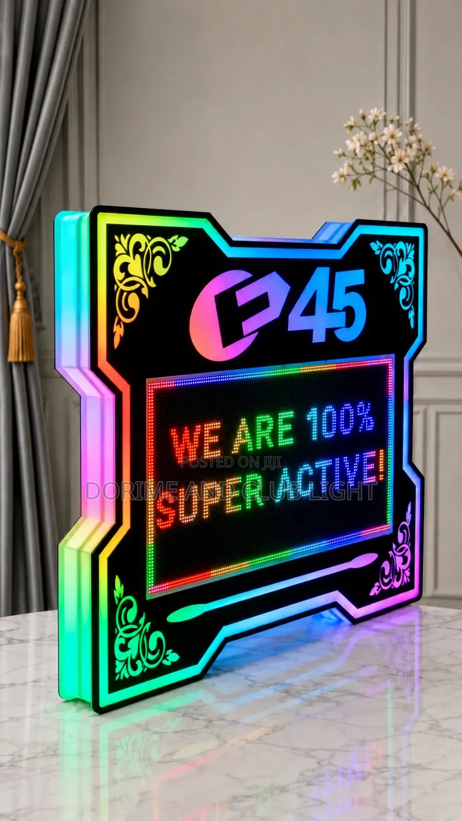 Customized Digital Display Board/ Ballers Alert/ Dorime Board
