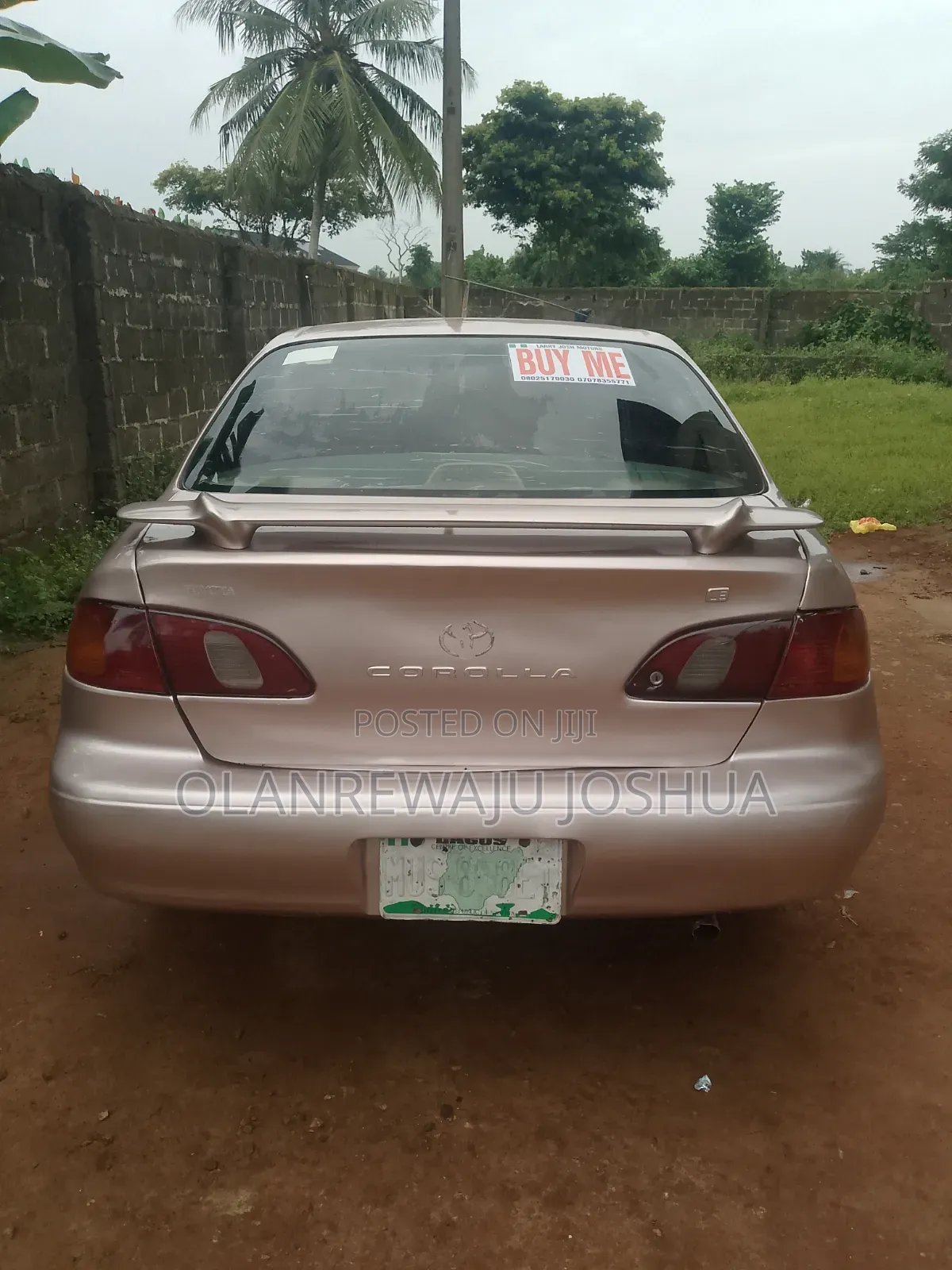 Toyota Corolla 2001 Beige