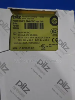 787301 | PILZ | PNOZ X2.8P C 24vac/Dc 3n/O 1n/C | Safety Relay Module