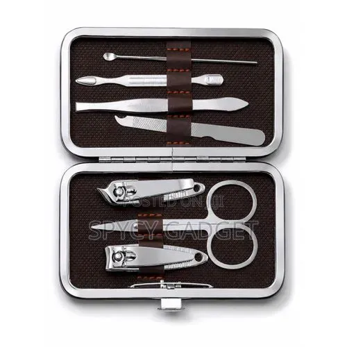 7-in-1 Pedicure Manicure Grooming Set With Case