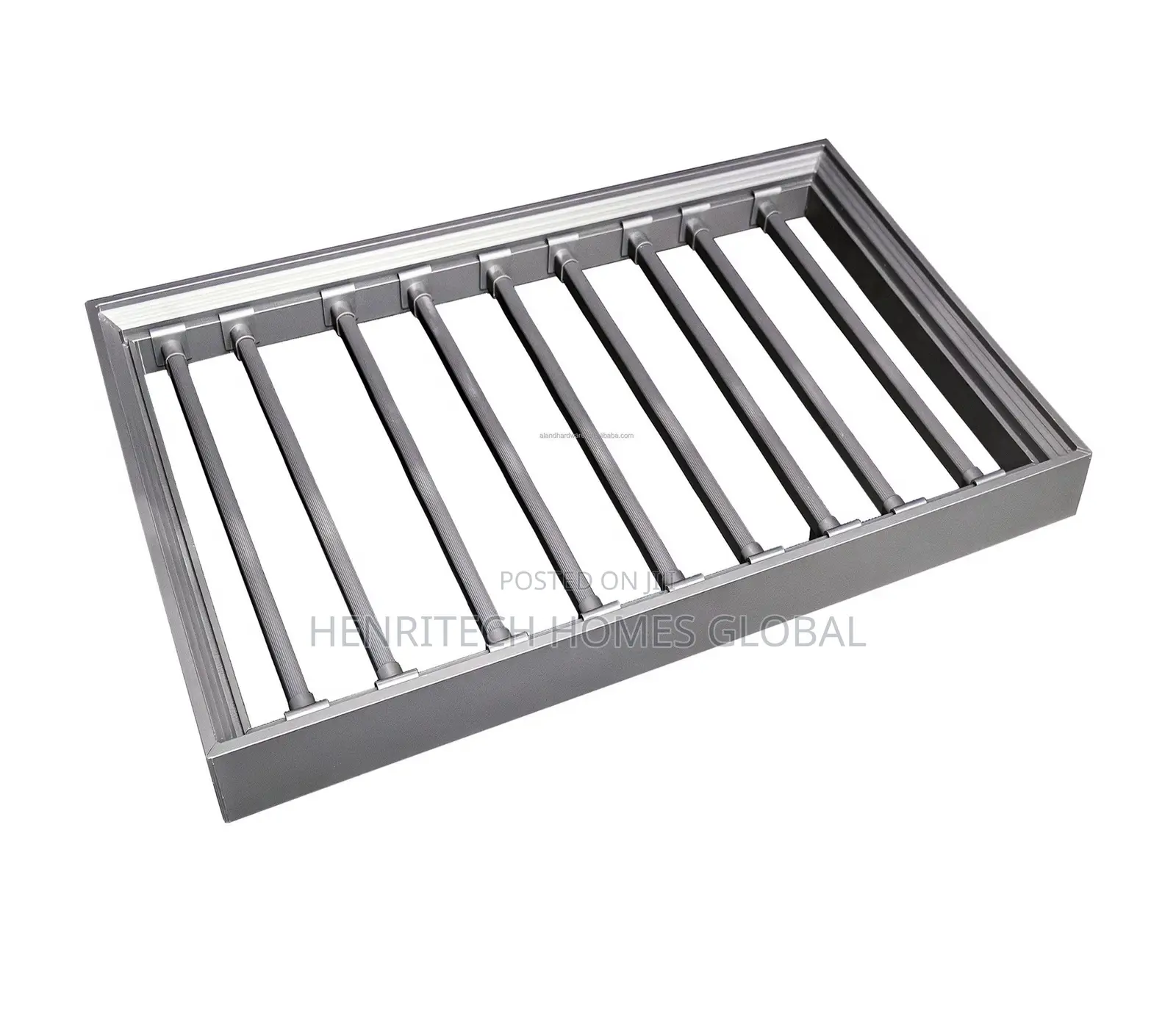 Wardrobe Top-Mounted Pull-Out Trouser Hanger – Slide Rail Organizer