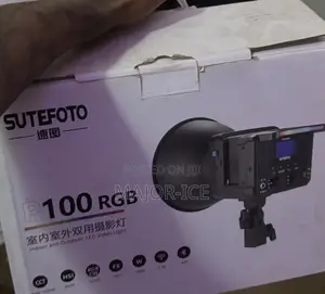 Sutefoto 100 RGB Video Light and Soft Box