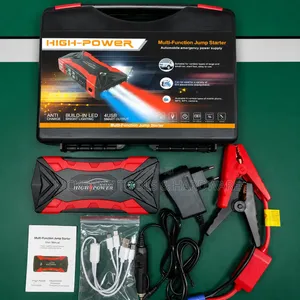 High-Power 4-in-1 Car Jump Starter Kit + Digital Air Compressor