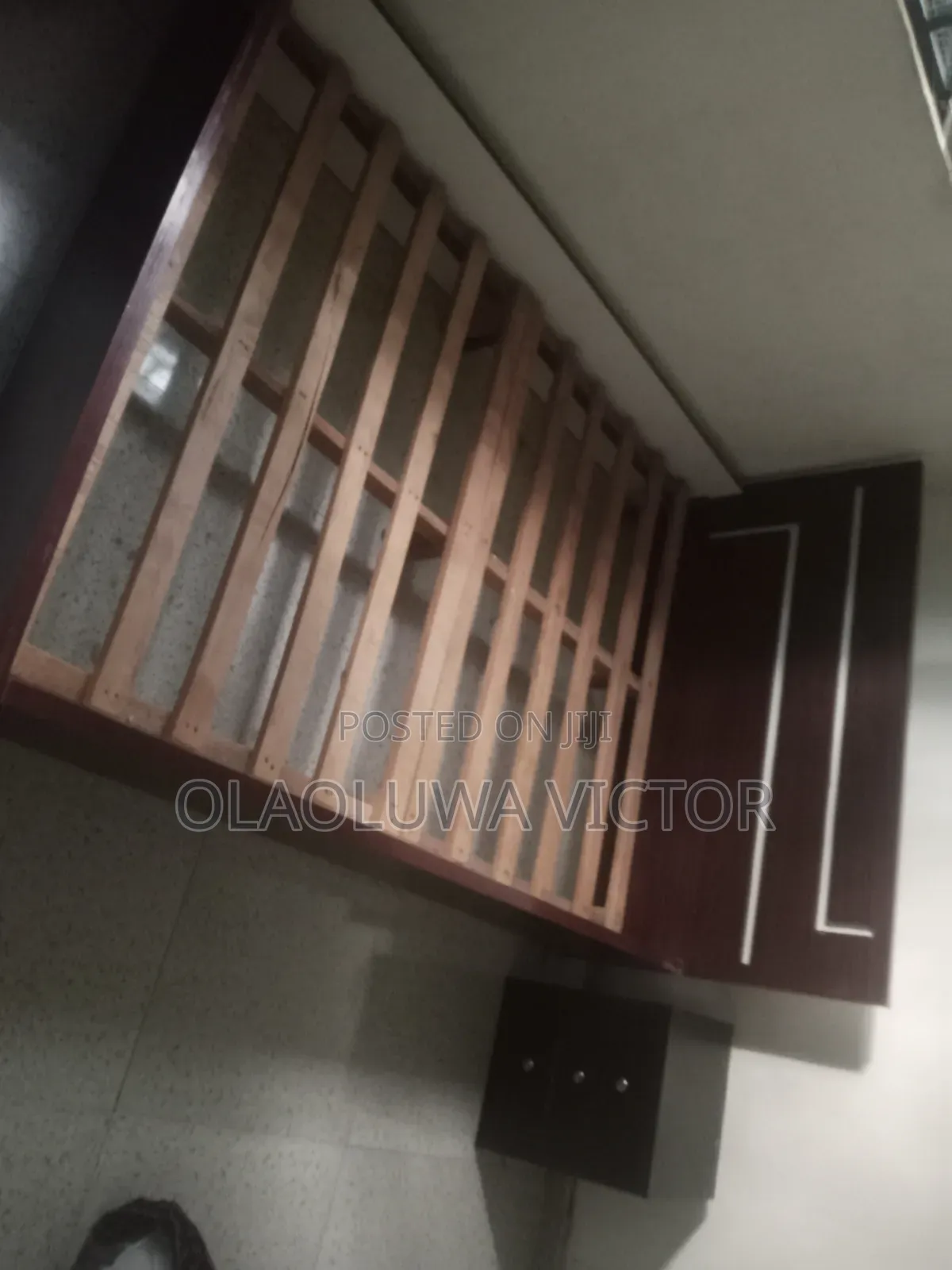 Bedframe and Bed Shelves