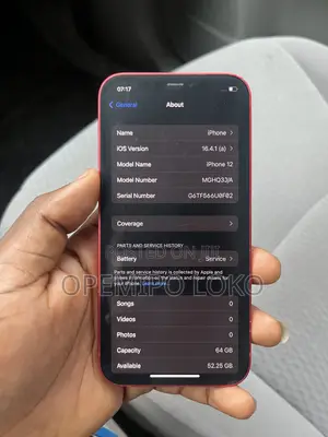 Apple iPhone 12 64 GB Red