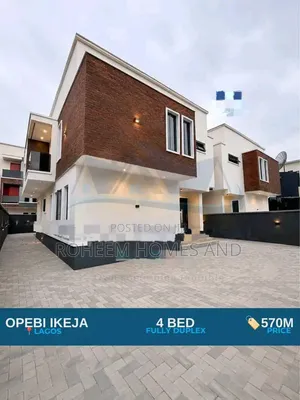 4bdrm Duplex in Secured Estate, Opebi for sale