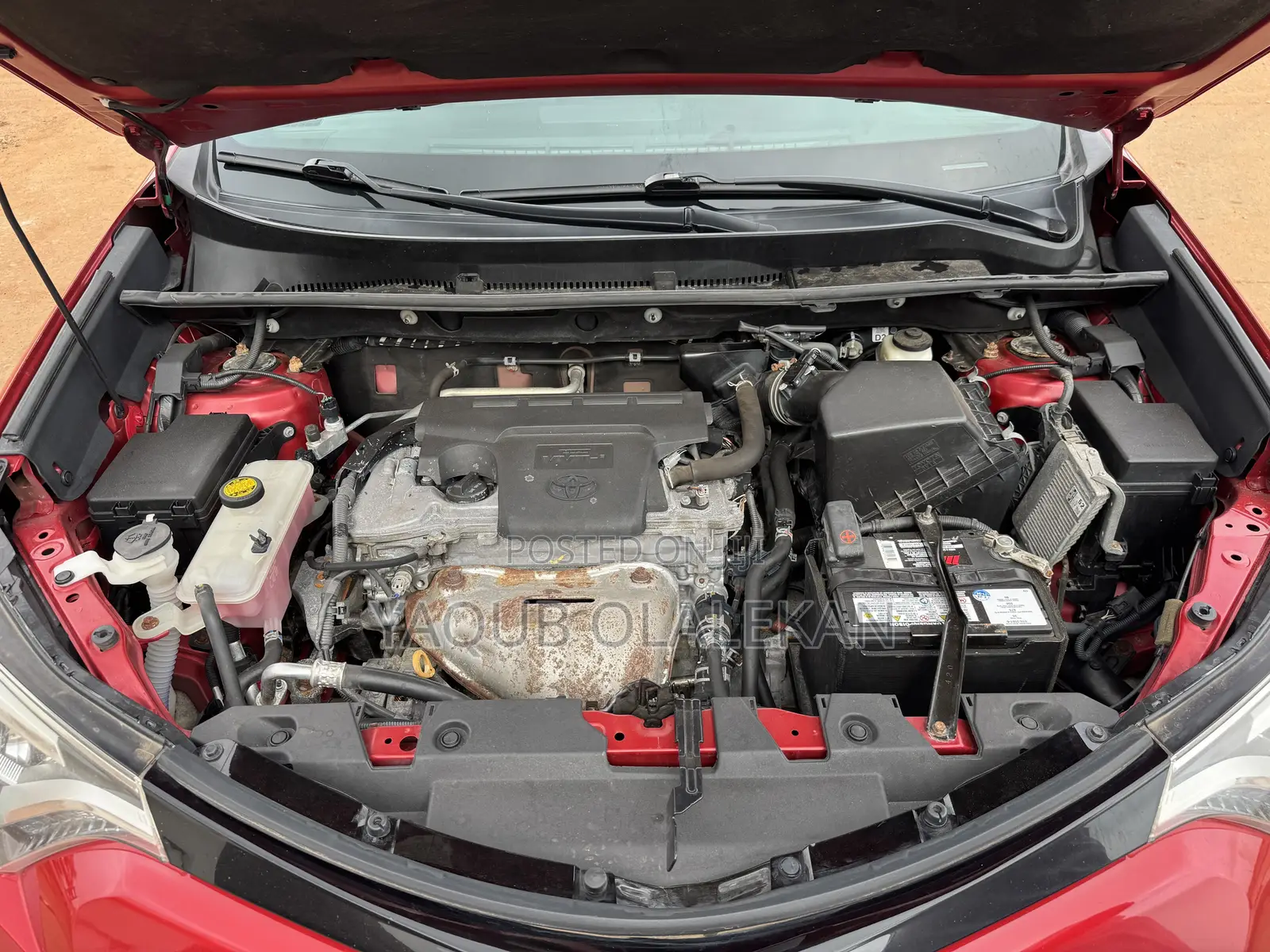 Toyota RAV4 2016 Maroon
