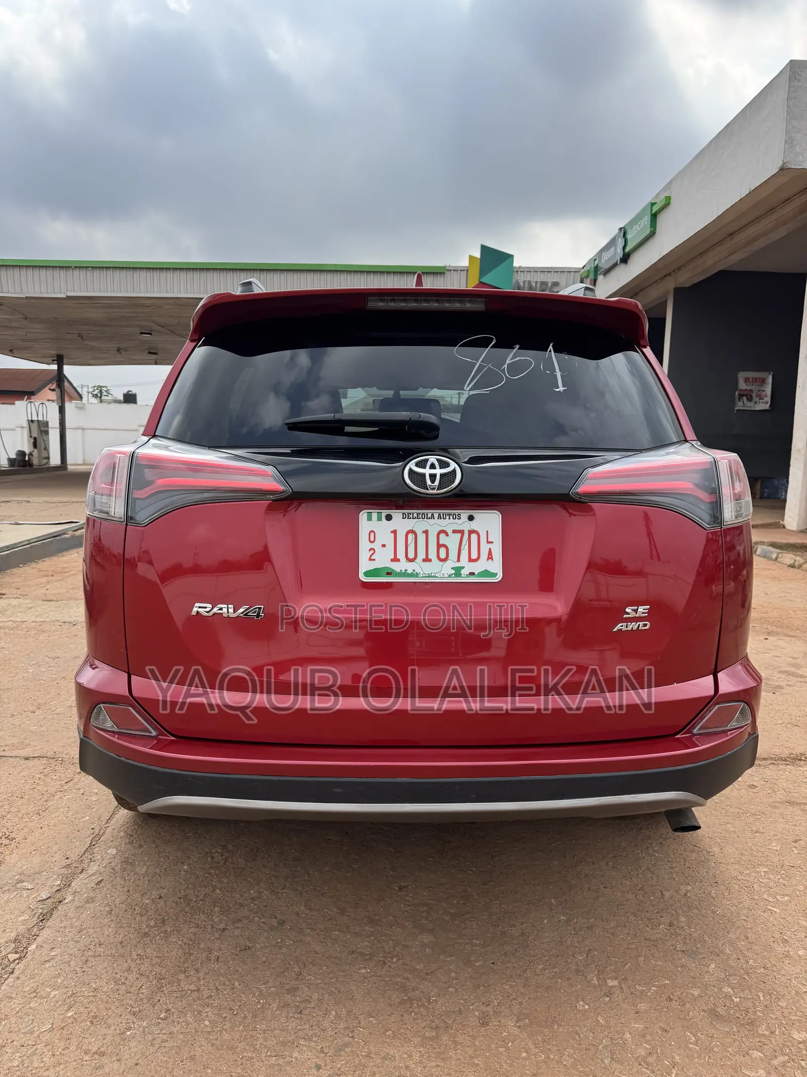 Toyota RAV4 2016 Maroon