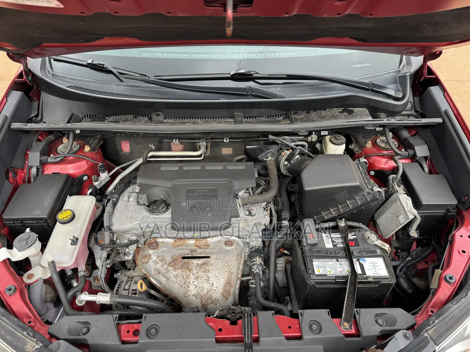 Toyota RAV4 2016 Maroon