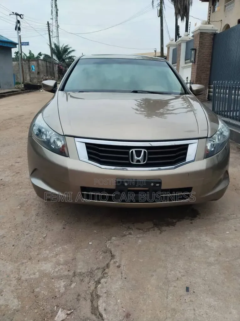 Honda Accord 2008 Gold