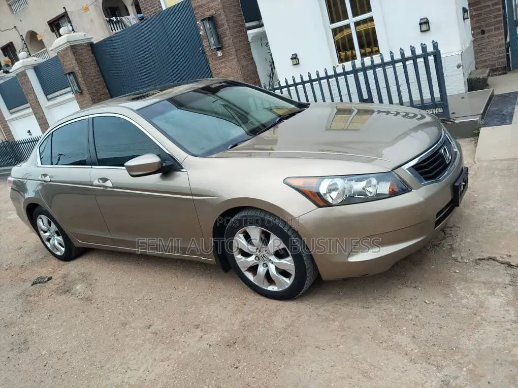 Honda Accord 2008 Gold