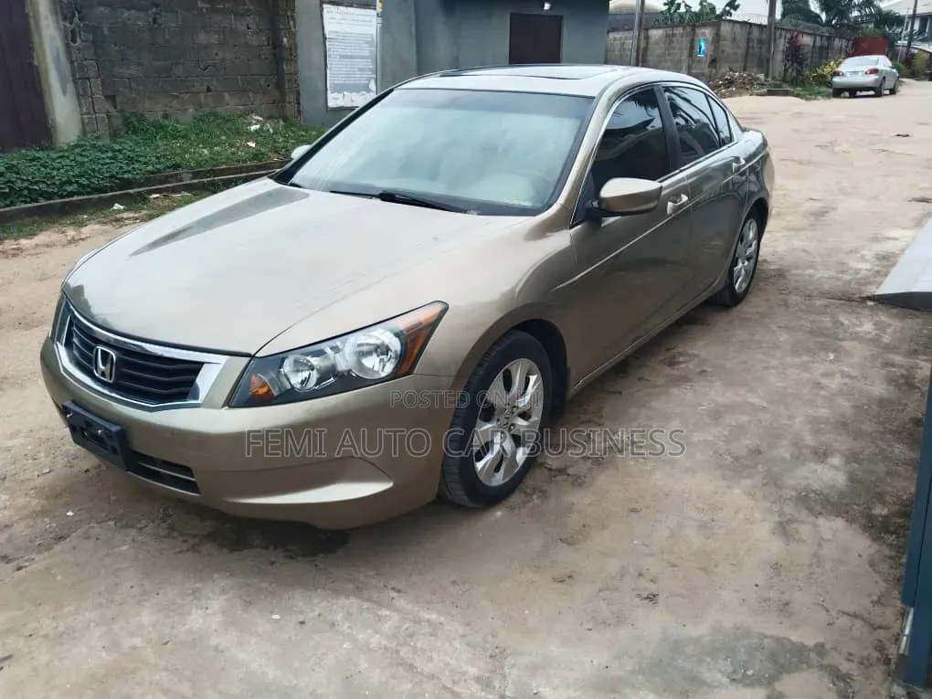 Honda Accord 2008 Gold