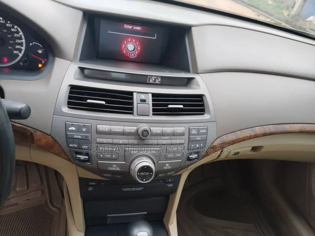 Honda Accord 2008 Gold