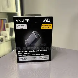 Anker Prime Charger (100W, 3 Ports, GaN)