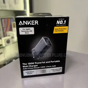 Anker Prime Charger (100W, 3 Ports, GaN)