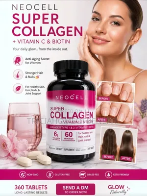 Neocell Super Collagen 3-in-1 + Biotin 
360 Tablets | Collagen Type
