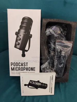 Professional Podcast Microphone for Mobile Phone Video Content