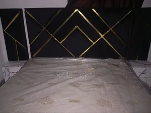 6by6 Bed Frame With Two Side Drawers