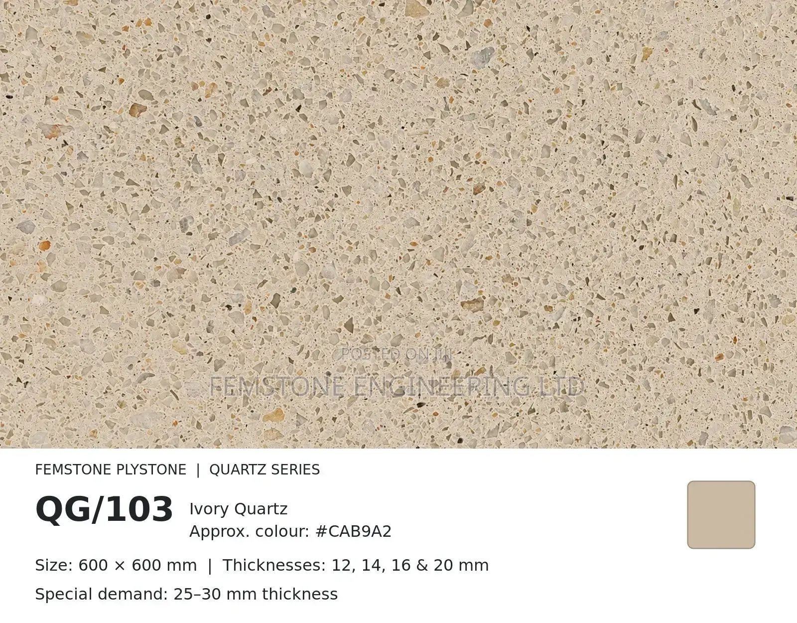 High Density Composite Tiles