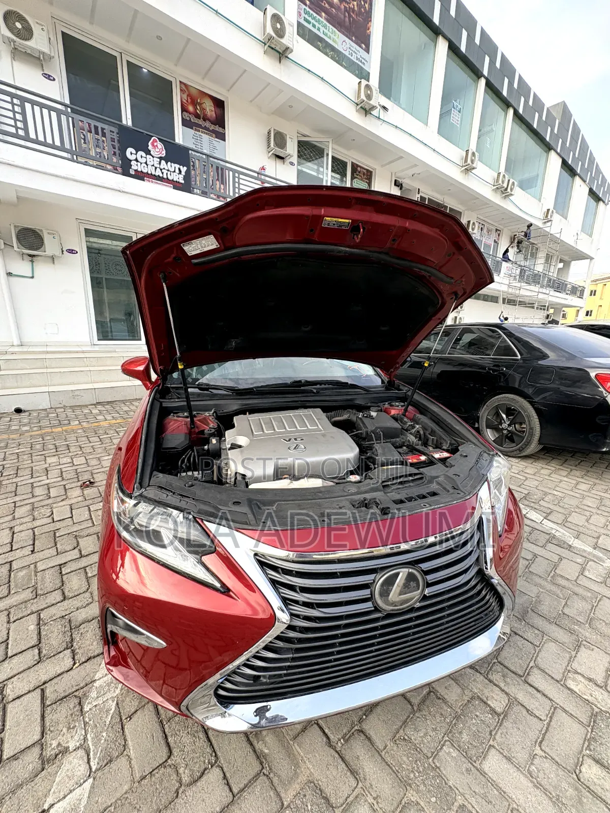 Lexus ES 2017 Red