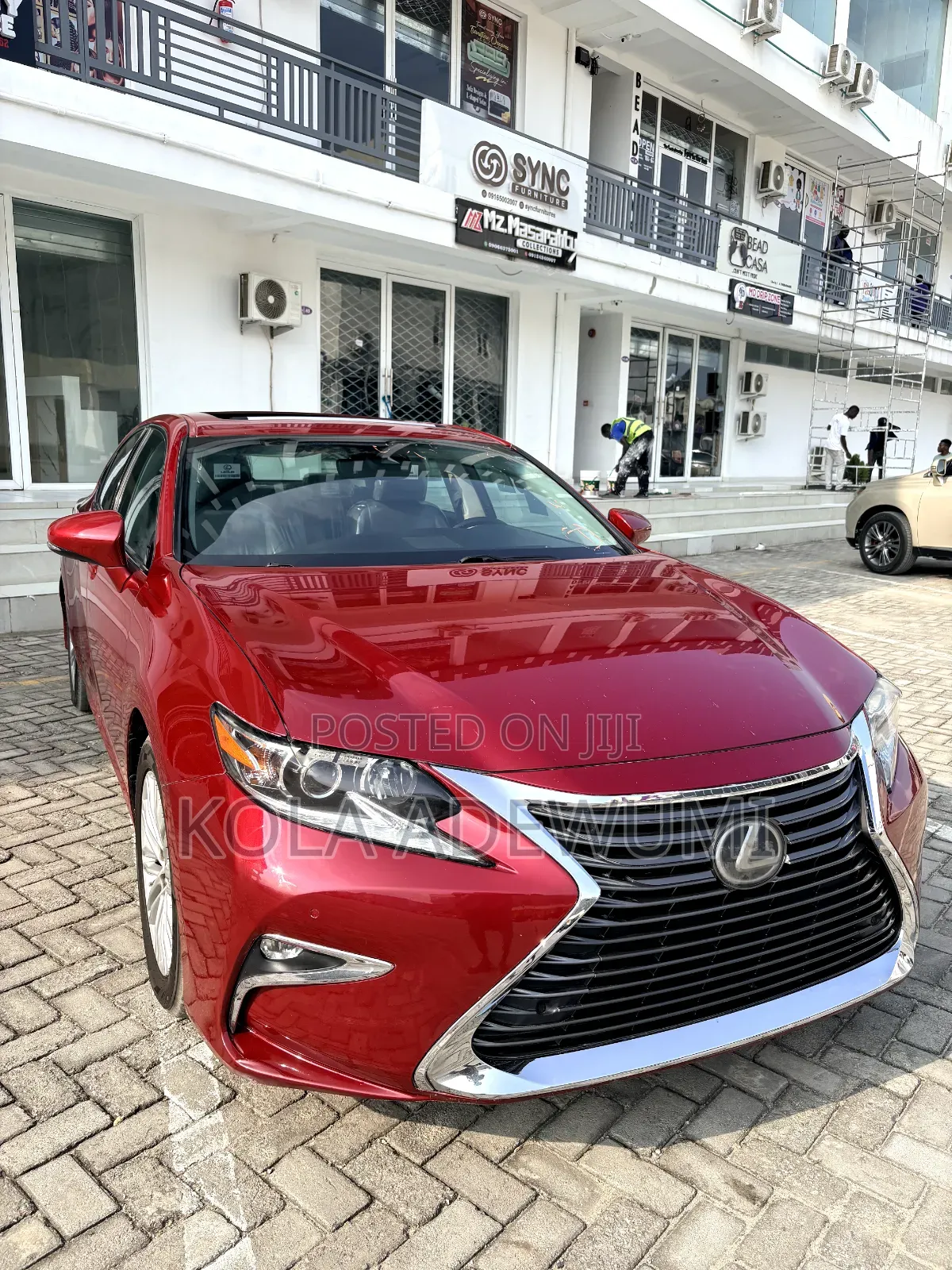 Lexus ES 2017 Red