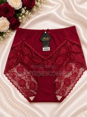 6 PCS Quality Fashion Seamless Ladies Lacey Pant Design