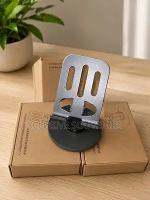 360° Rotating Metal Multifunctional Foldable Mobile Phone Stand/Holder
