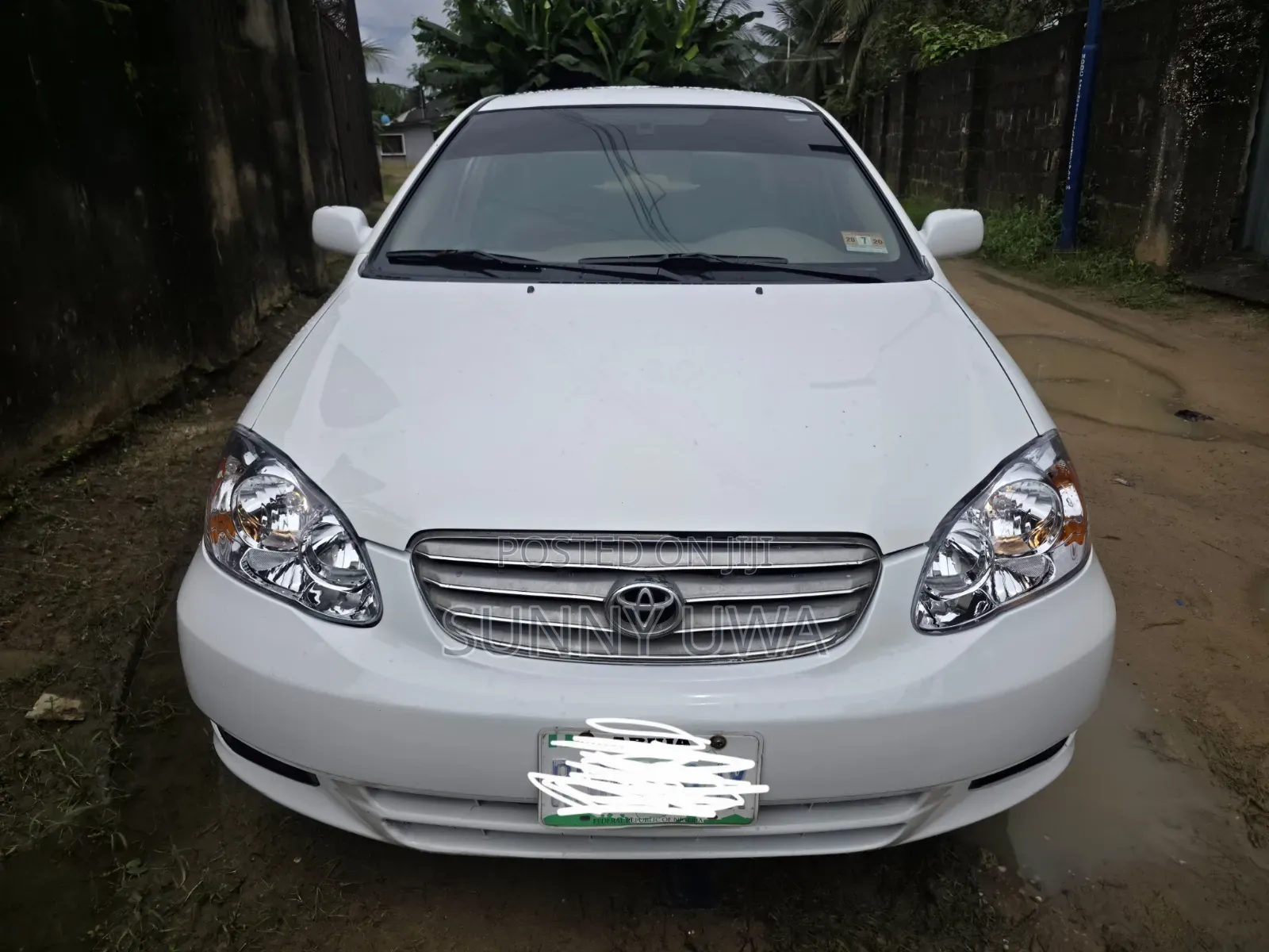 Toyota Corolla 2003 White