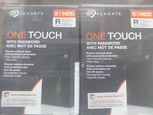 Seagate One Touch 5tb External HDD With Password