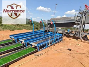 Norrance 50TPH Gold Mining Trommel Screen (Nous Parlons Français)