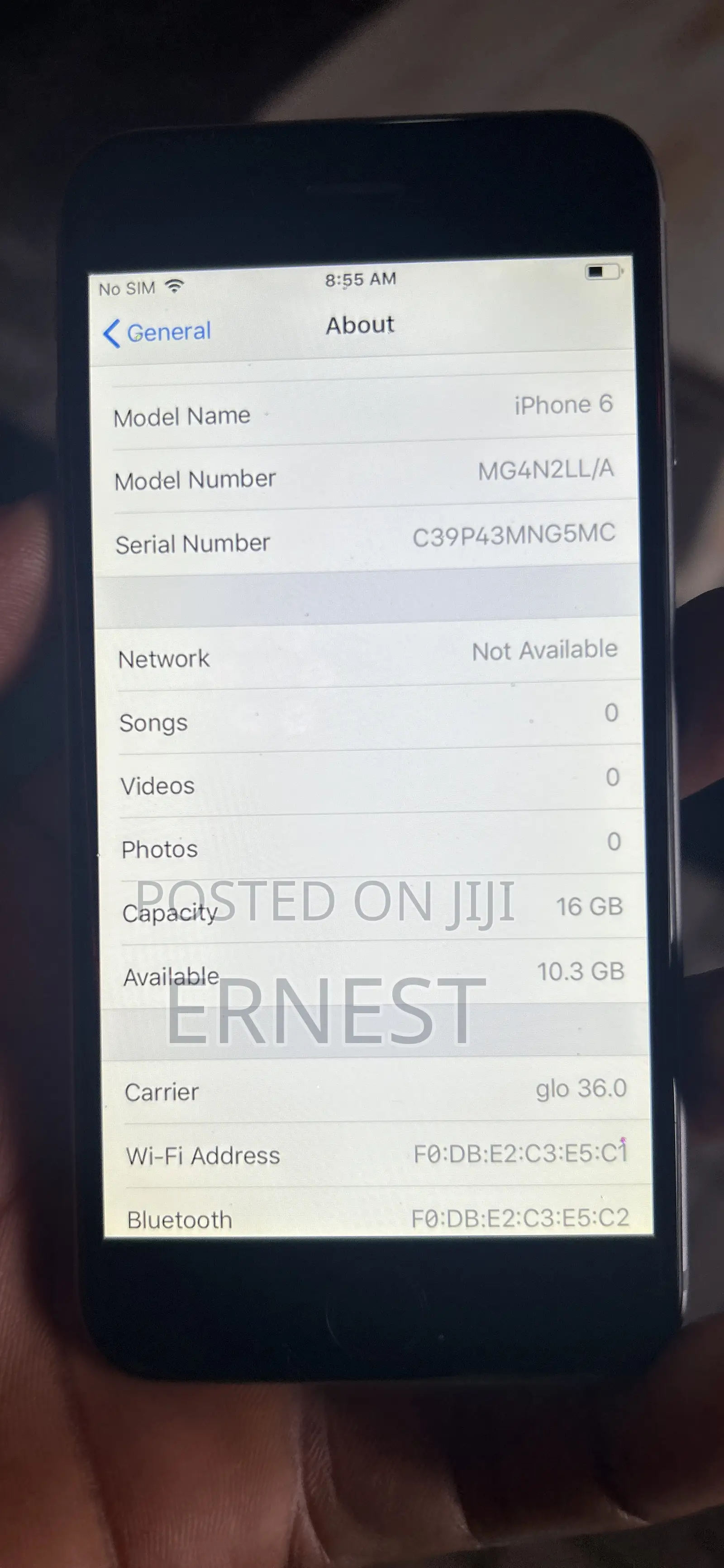 Apple iPhone 6 16 GB Silver