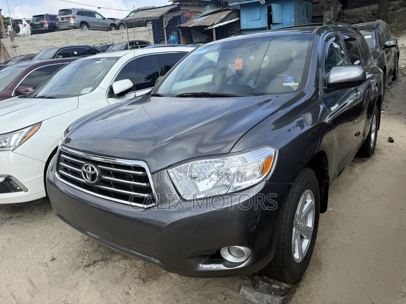 Toyota Highlander 2010 Gray