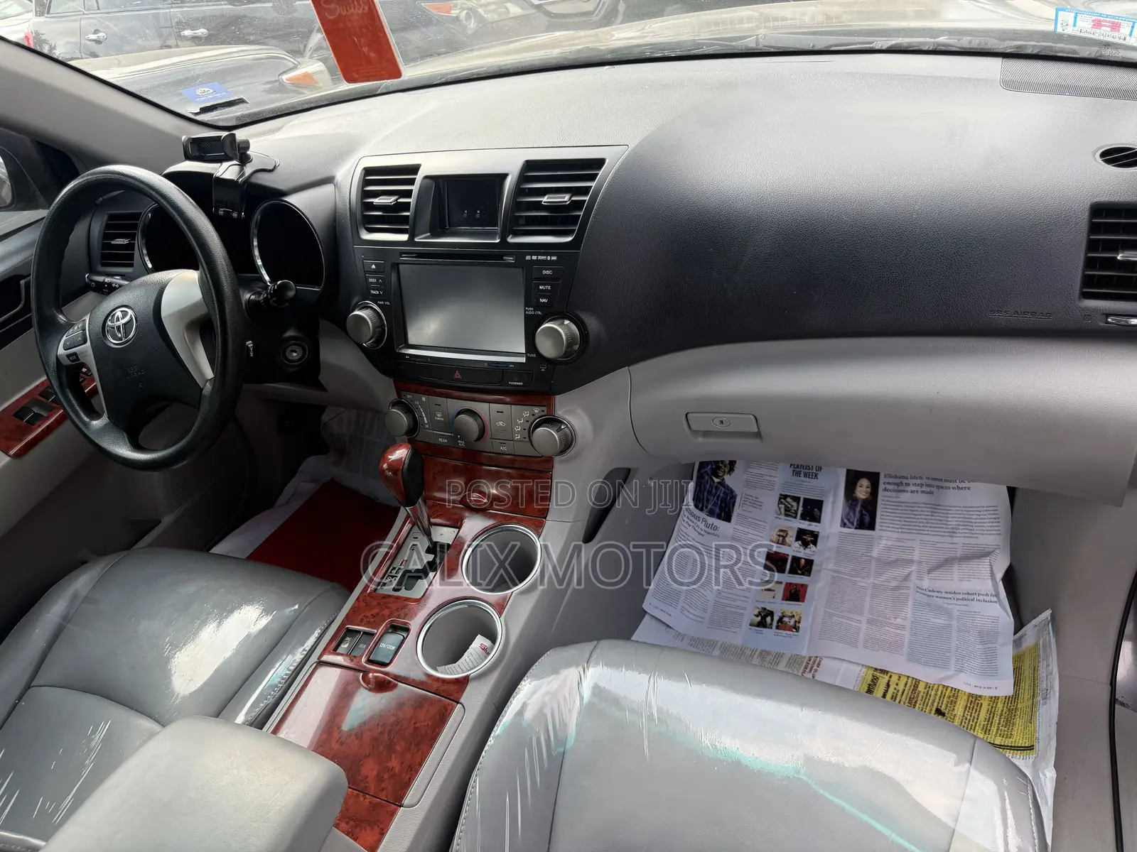 Toyota Highlander 2010 Gray