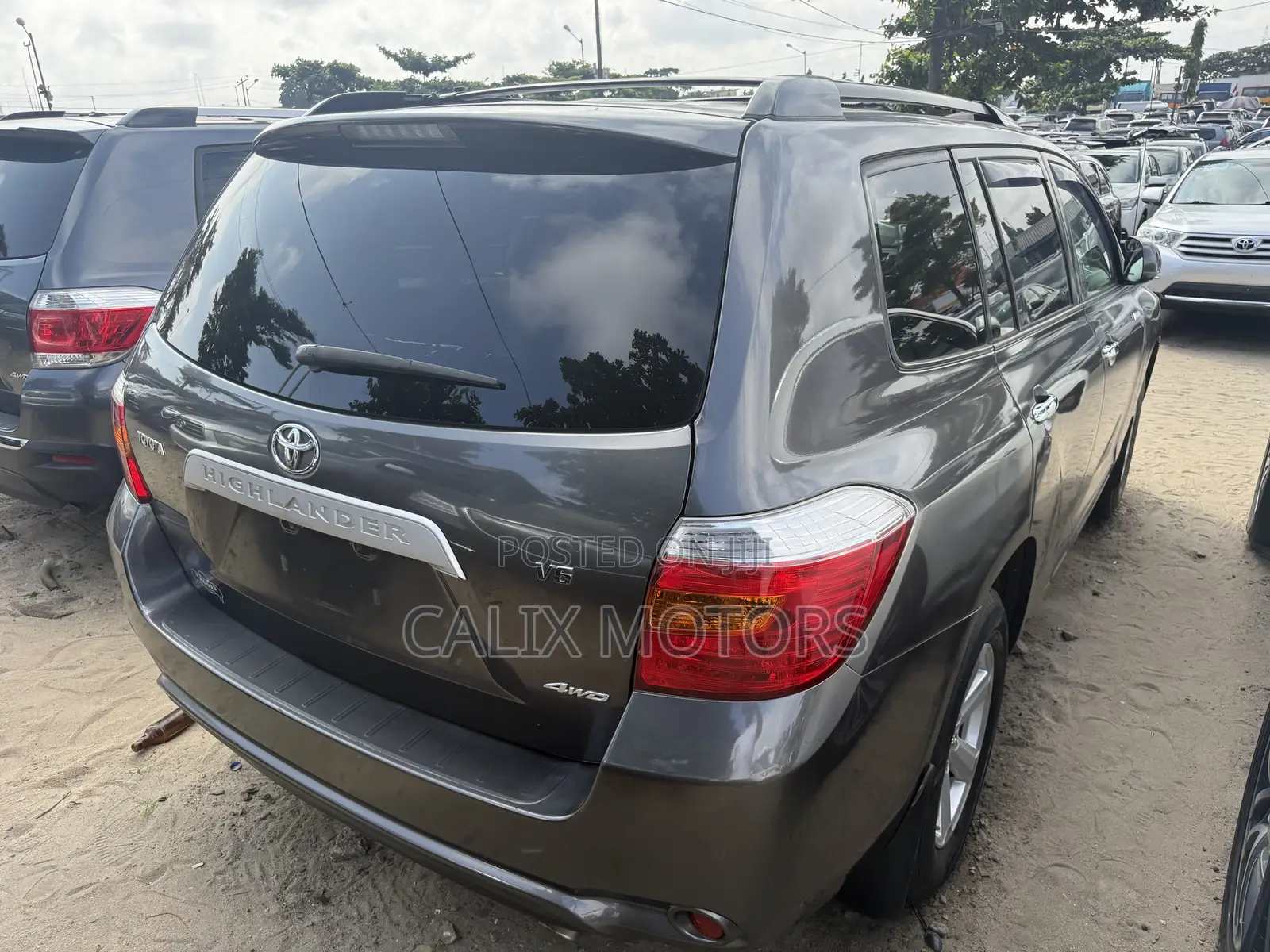 Toyota Highlander 2010 Gray