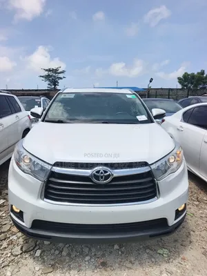 Toyota Highlander XLE V6 4x4 (3.5L 6cyl 6A) 2016 White