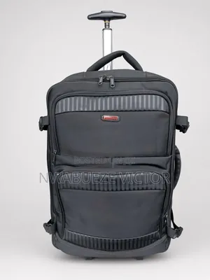 New Premium Rolling Travel Backpack – Large Spacious