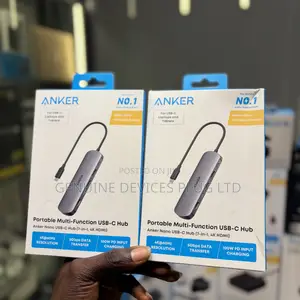 Anker Nano 7 in 1 Portable Multi-Function USB C Hub Adapter