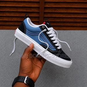 Original Vans Old Skool Skate Black/STV Navy Blue Available Now