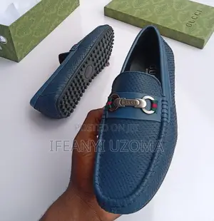Italian Leather Loafers Shoe