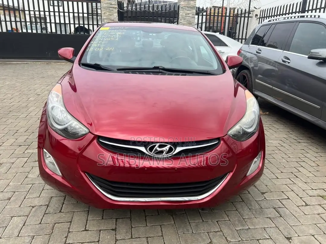 Hyundai Elantra GLS Automatic 2012 Red