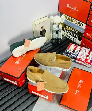 Suede Loro Piana Summer Walk Loafers