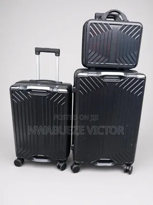 Military-Grade 3-Piece Hardshell Luggage Set – Heavy-Duty Travel Cases
