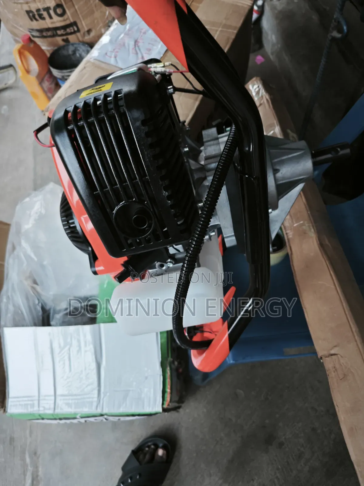 4-Stroke Earth Auger Machine