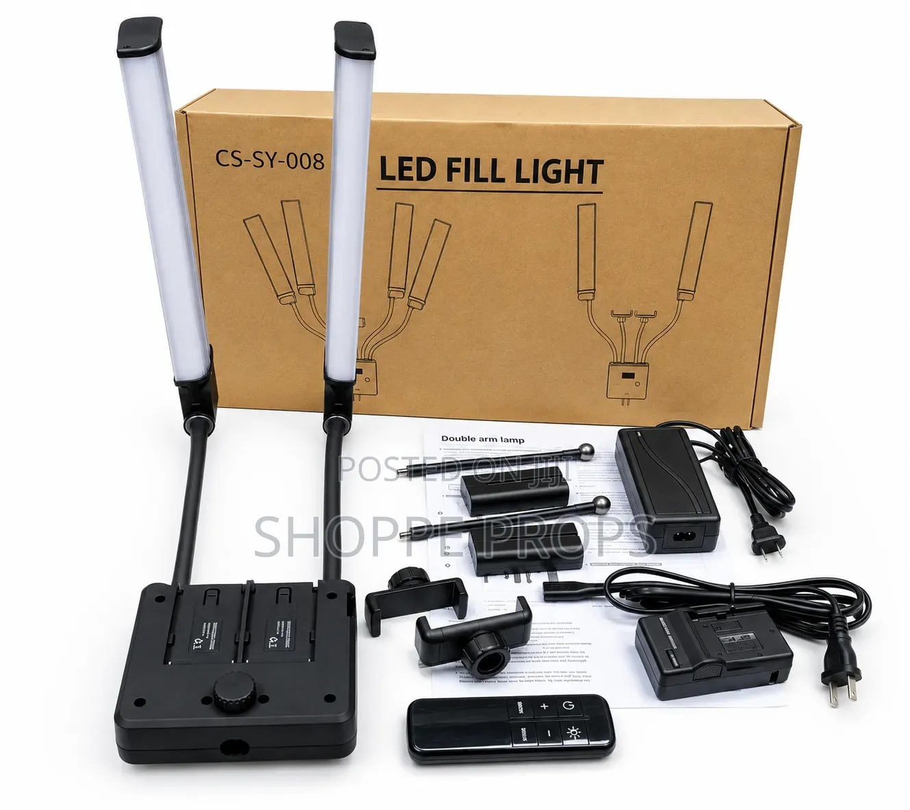 Double Arm Rechargeable Led Light
