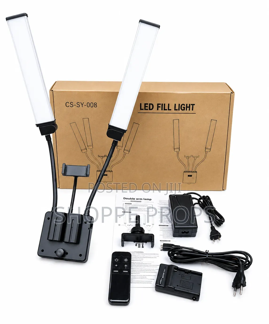 Double Arm Rechargeable Led Light